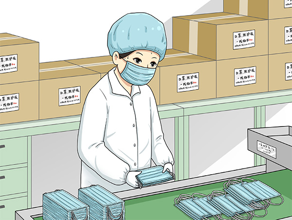 海藻纖維口罩生產(chǎn)線(xiàn)